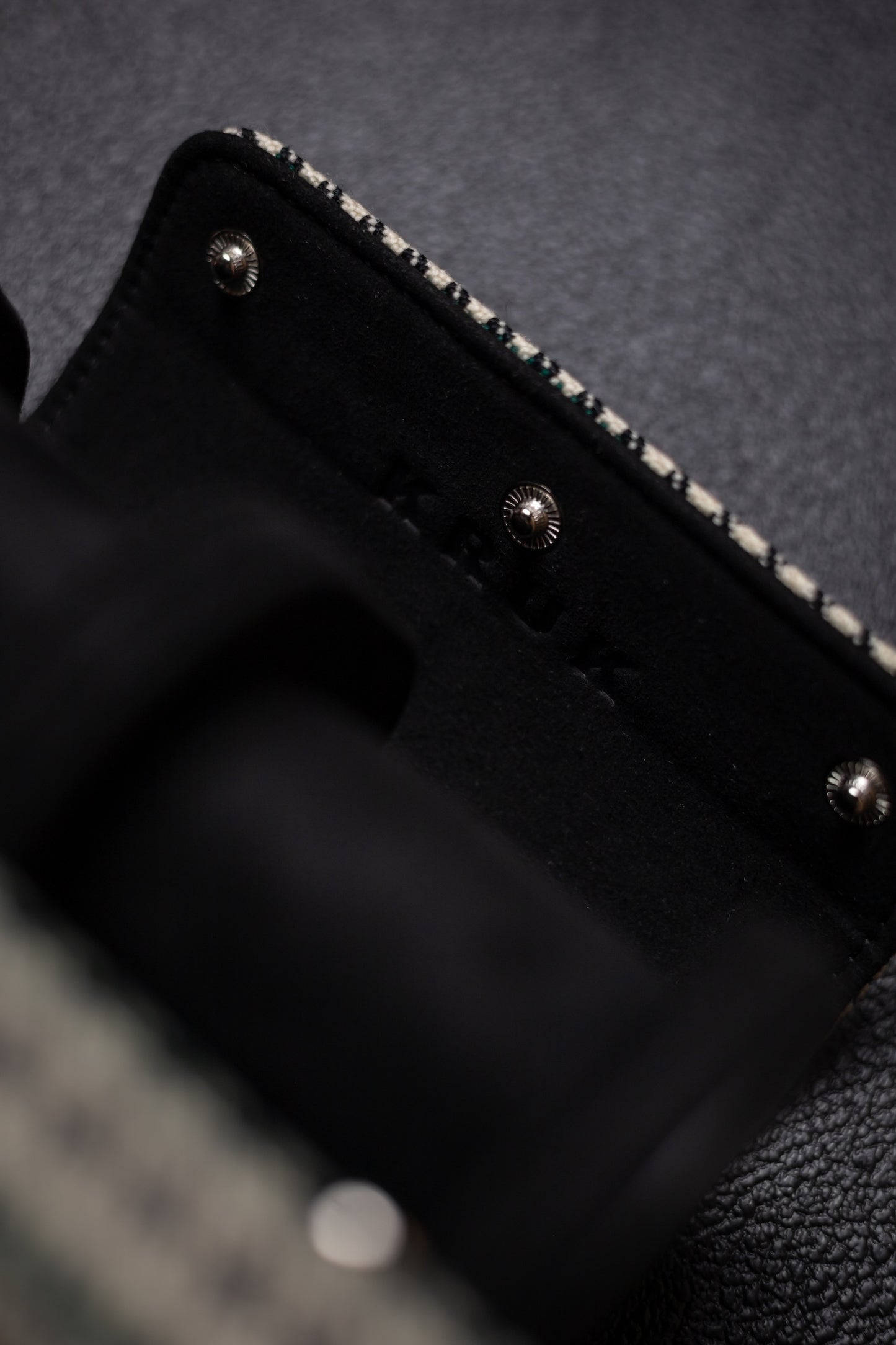 KRUK Green Pepita w/ Black 2-Watch Case