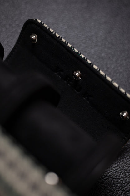 KRUK Green Pepita w/ Black 2-Watch Case