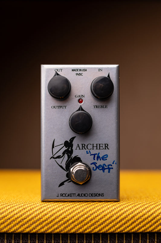 Used J Rockett Audio Archer "The Jeff Mode" Overdrive Pedal