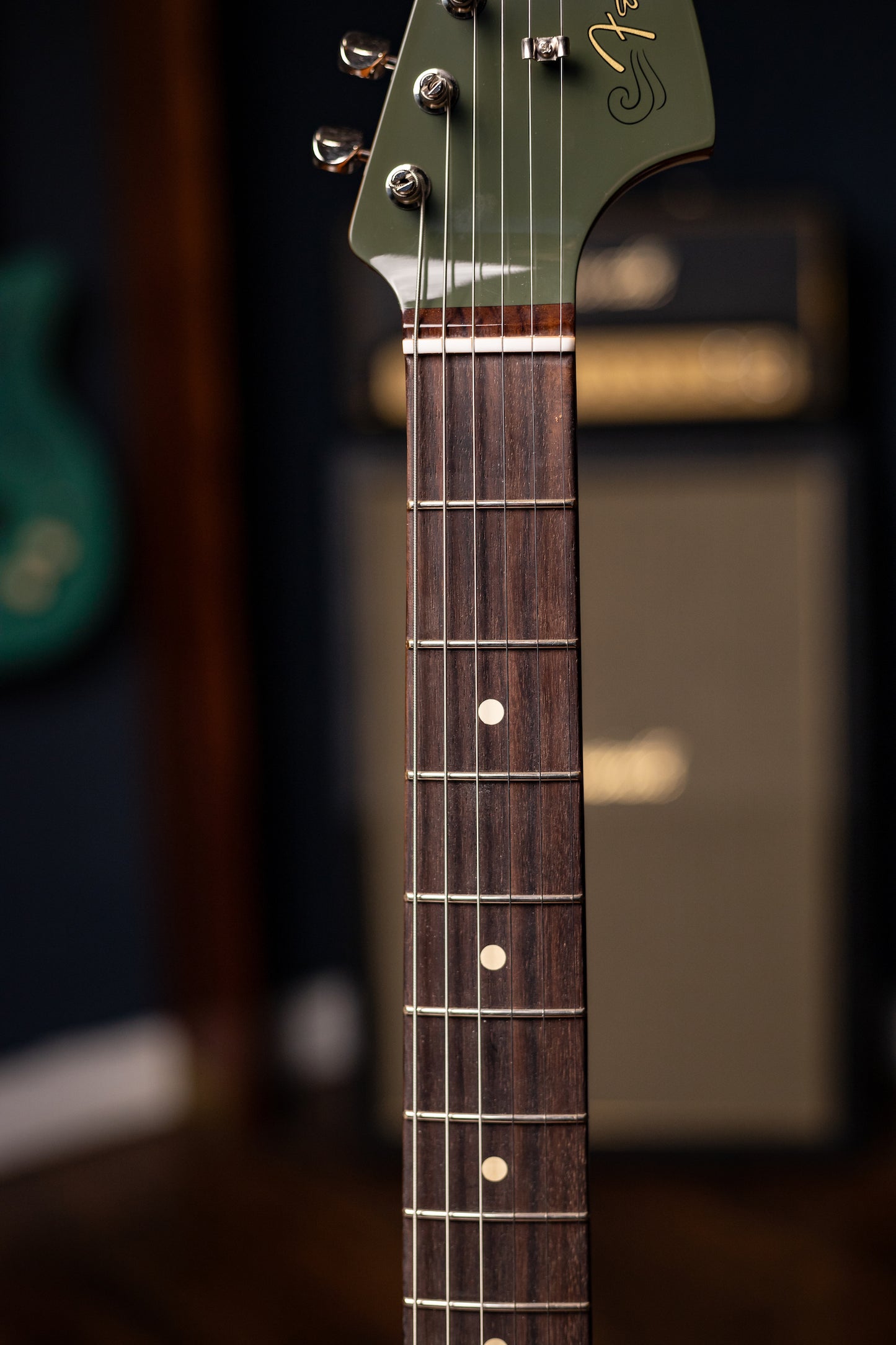 Fender Limited Edition Vintera II '50s Jazzmaster Electric Guitar - Olive