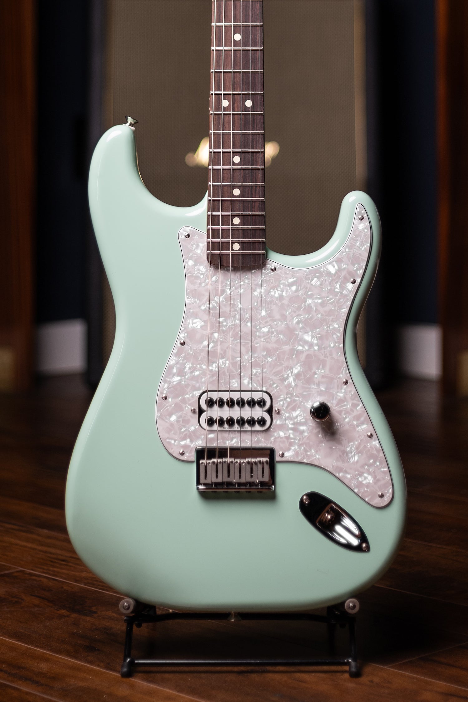 Fender Limited Edition Tom Delonge Stratocaster Electric Guitar - Surf Green