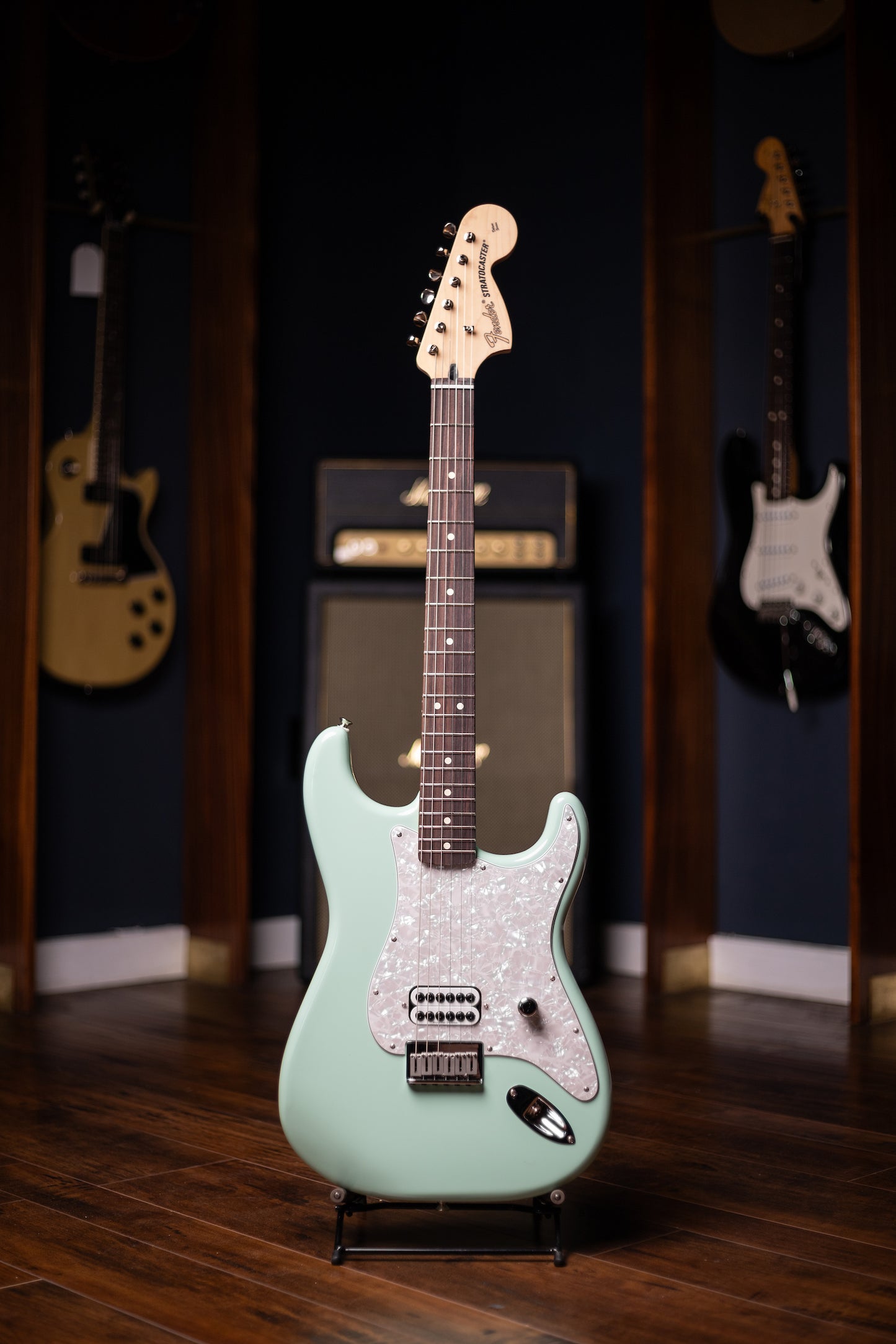 Fender Limited Edition Tom Delonge Stratocaster Electric Guitar - Surf Green