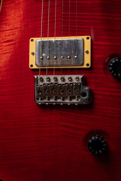 2006 PRS Custom 22 10 Top Electric Guitar - Scarlette