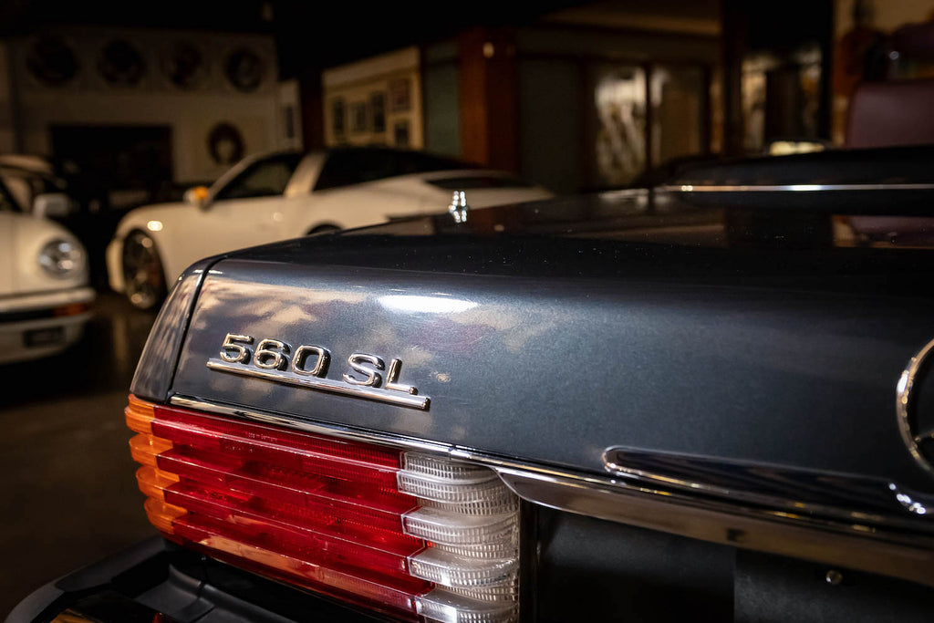 1986 Mercedes 560SL - Black Pearl Metallic | SOLD