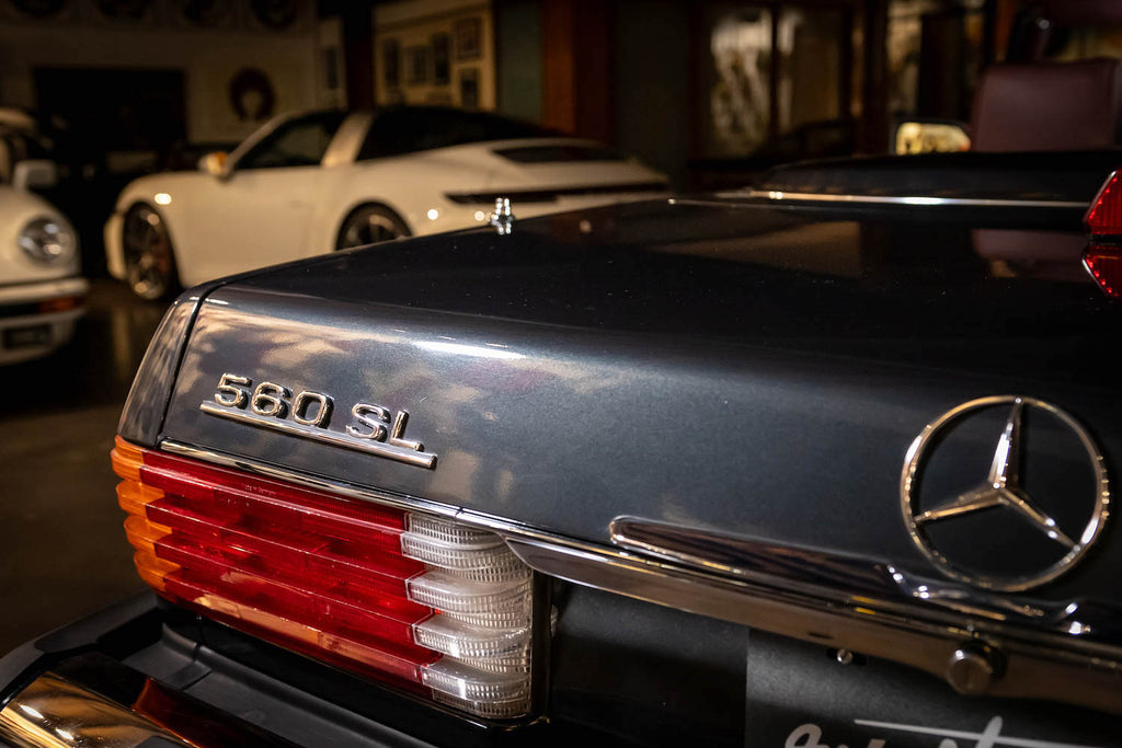 1986 Mercedes 560SL - Black Pearl Metallic | SOLD