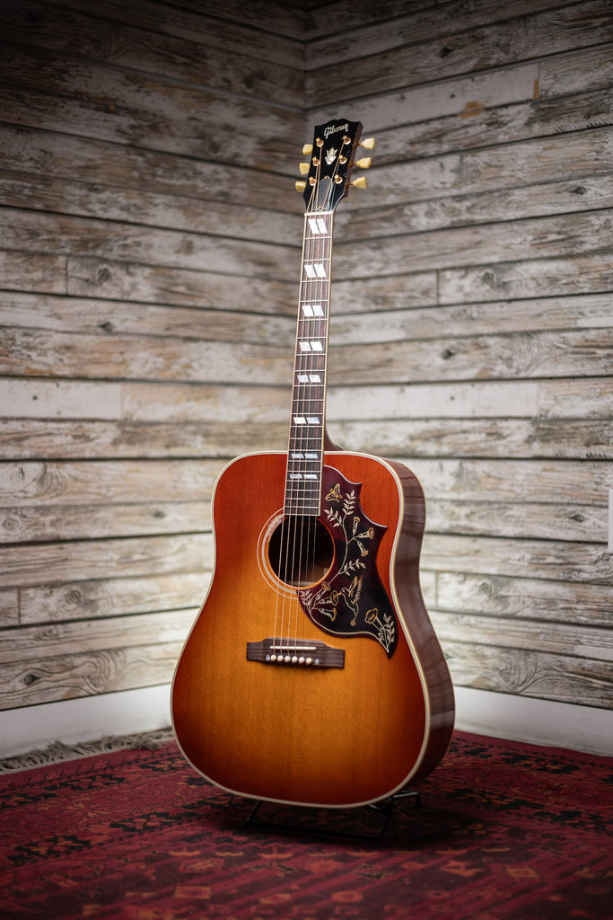 Gibson Custom Shop 1960 Hummingbird Murphy Lab Light Aged Acoustic Guitar - Cherry Sunburst