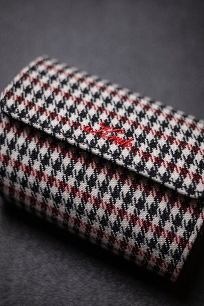KRUK Red Pepita 2-Watch Case