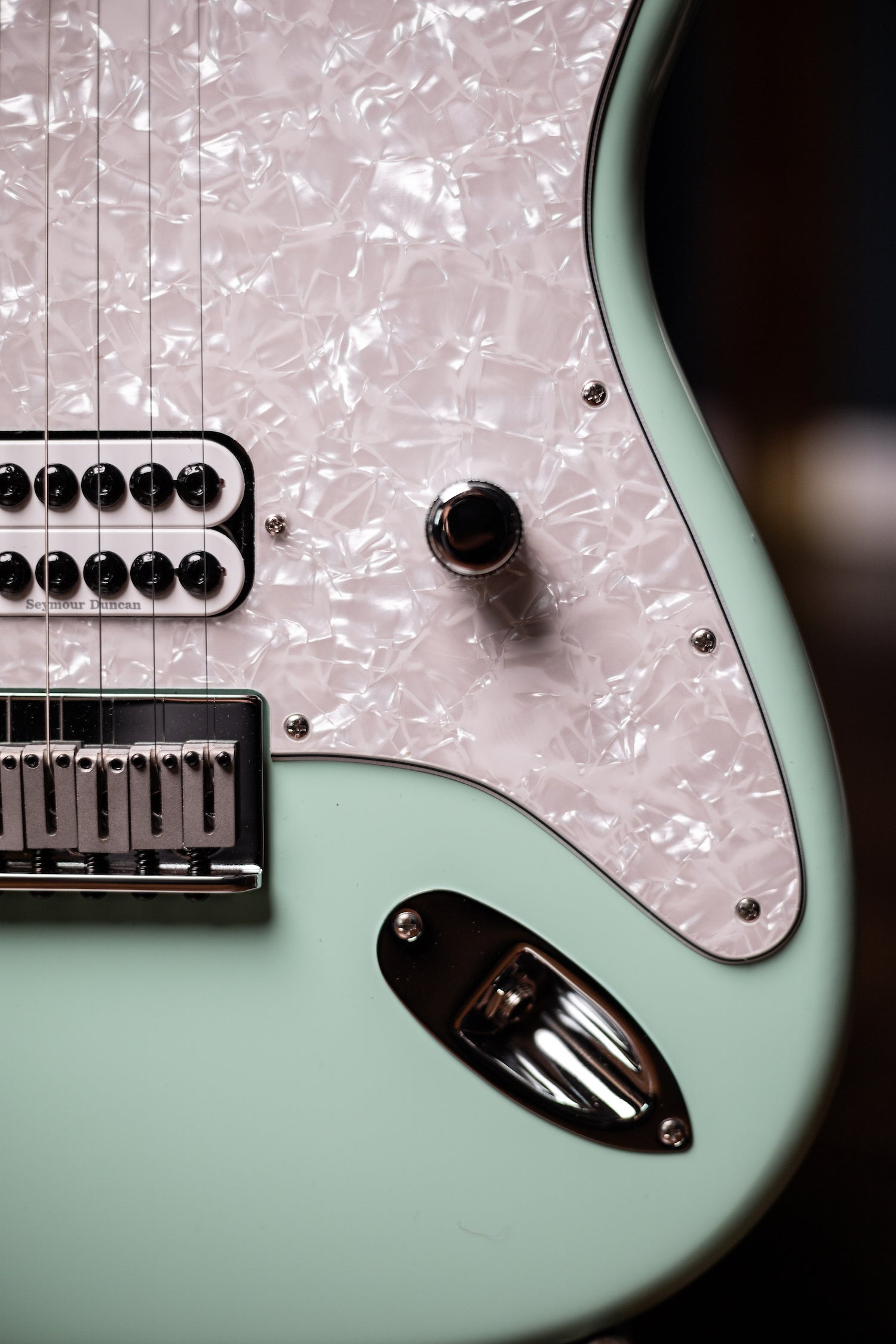 Fender Limited Edition Tom Delonge Stratocaster Electric Guitar - Surf Green