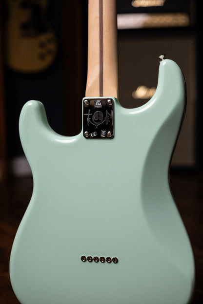 Fender Limited Edition Tom Delonge Stratocaster Electric Guitar - Surf Green