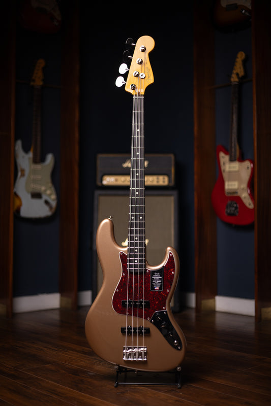 Fender American Professional Classic Jazz Bass - Faded Firemist Gold
