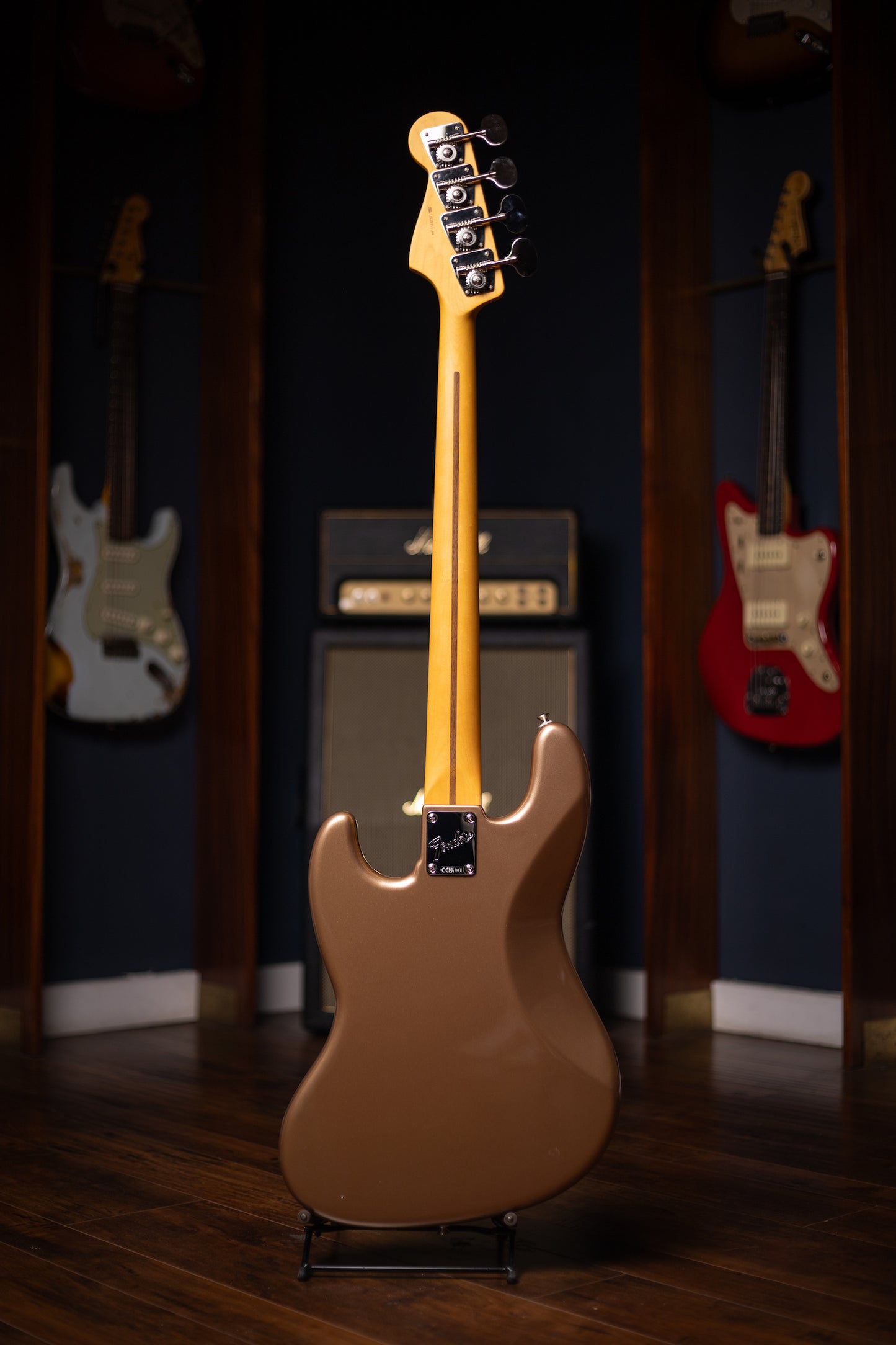 Fender American Professional Classic Jazz Bass - Faded Firemist Gold