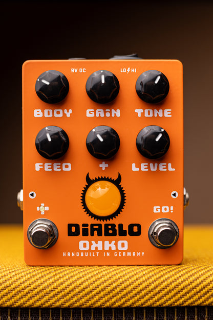 Used Okko Diablo Gain Plus Overdrive Pedal