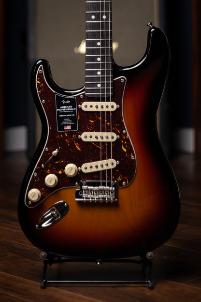 Fender American Professional II Stratocaster Left-Handed Electric Guitar - 3-Color Sunburst