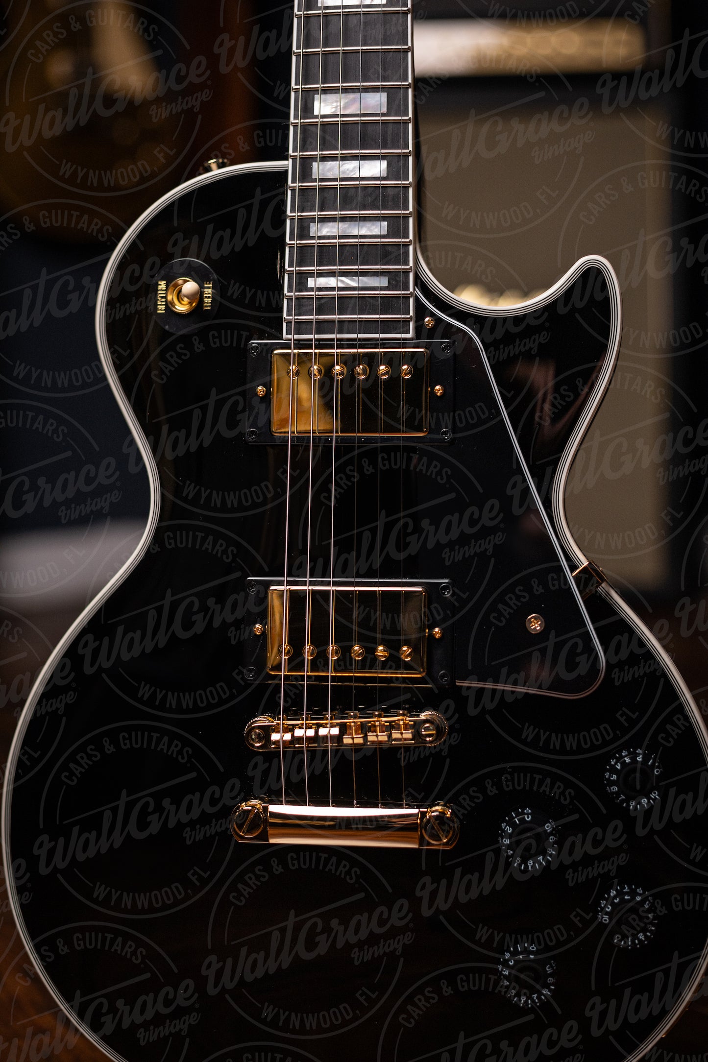 Epiphone Les Paul Custom Electric Guitar - Ebony