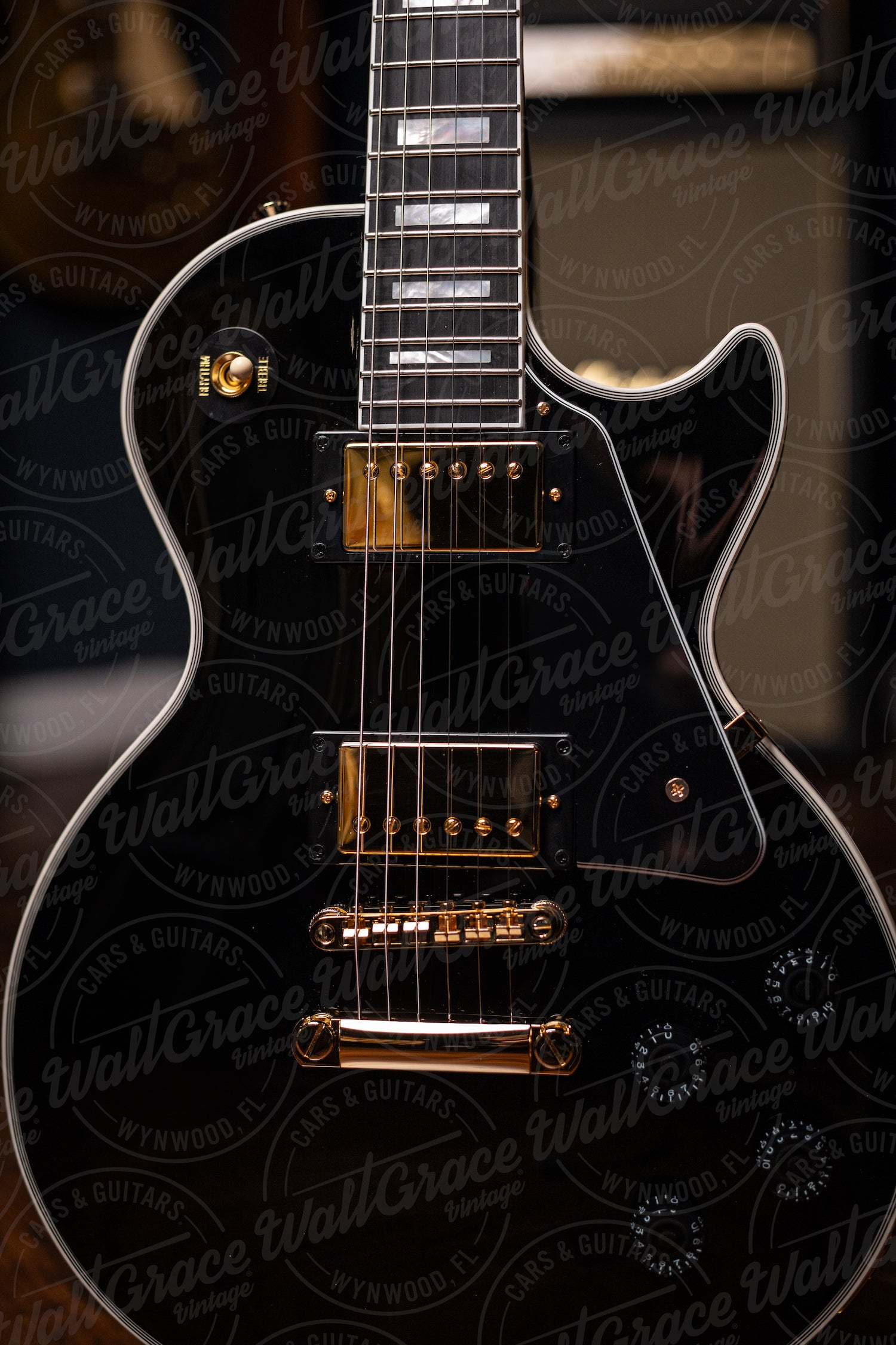 Epiphone Les Paul Custom Electric Guitar - Ebony