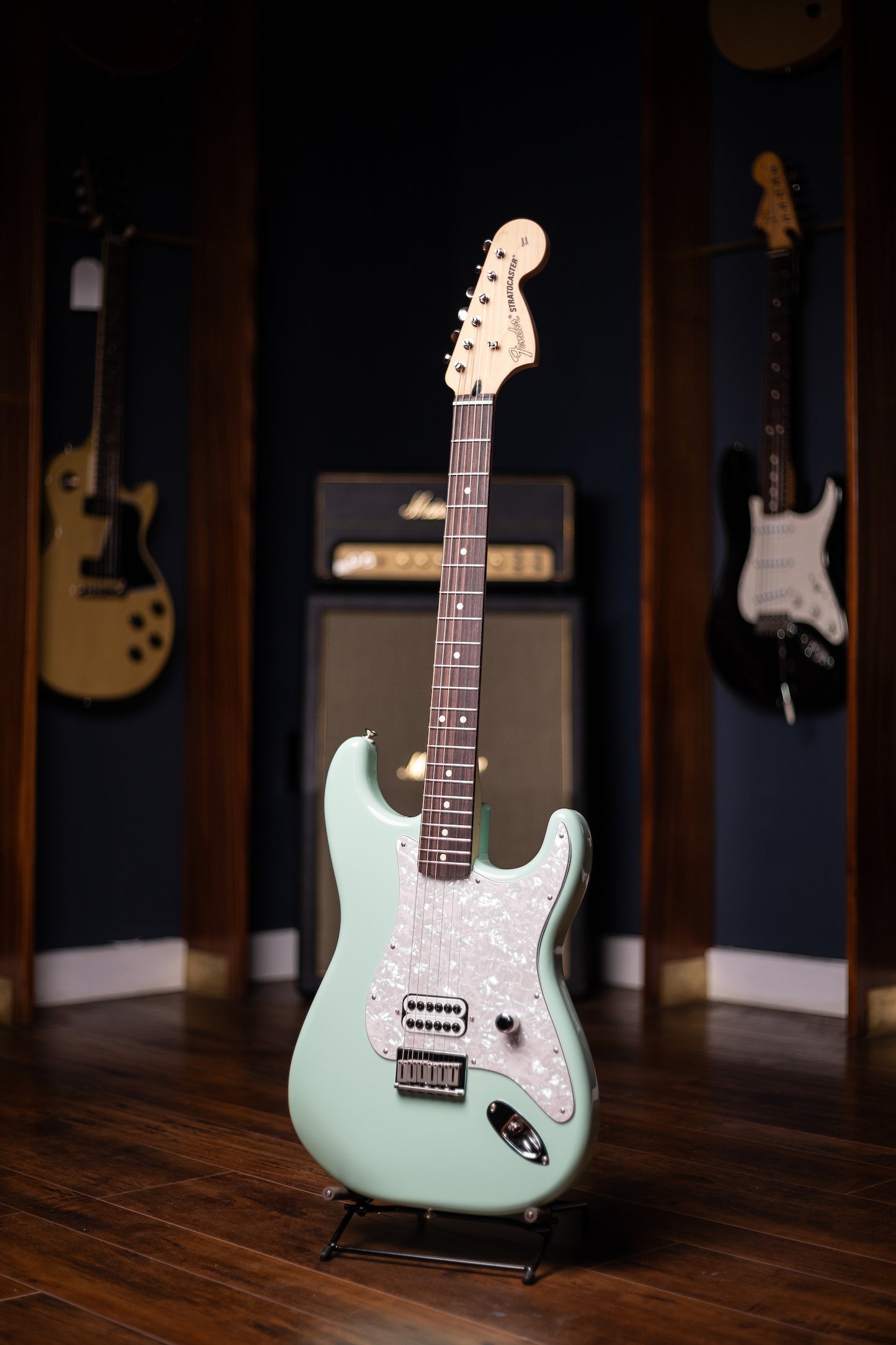 Fender Limited Edition Tom Delonge Stratocaster Electric Guitar - Surf Green