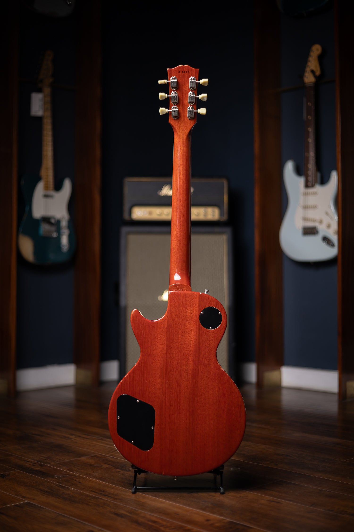 2008 Gibson Custom Shop 50th Anniversary 1958 Les Paul Flame Top Reissue Murphy Aged - Cherry Sunburst
