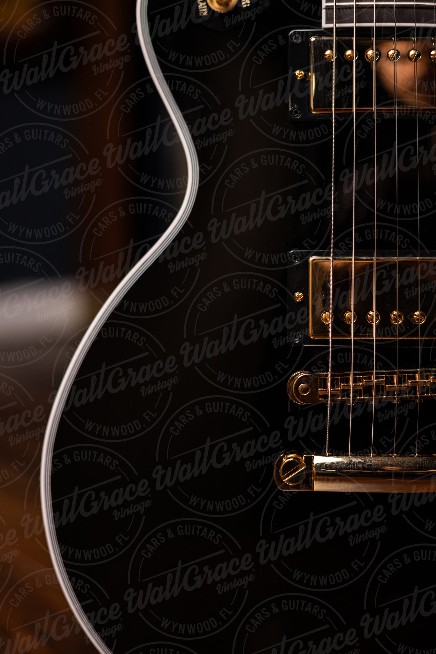 Gibson Custom Shop Les Paul Custom Electric Guitar - Ebony