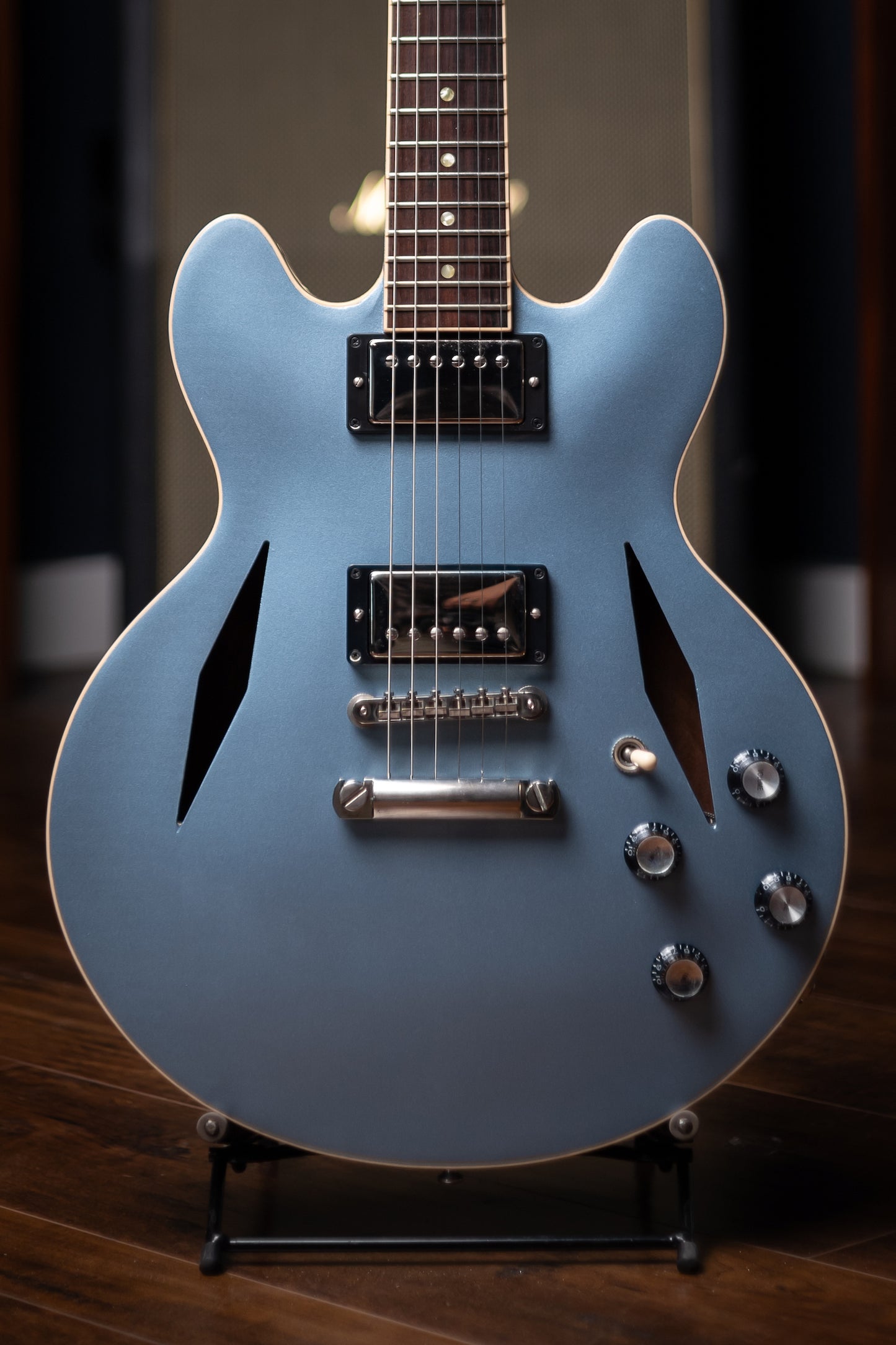 2013 Gibson Custom Shop CS-336 Bench Mark Electric Guitar - Pelham Blue