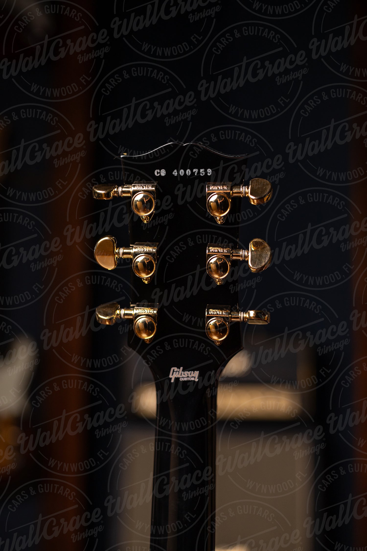 Gibson Custom Shop Les Paul Custom Electric Guitar - Ebony