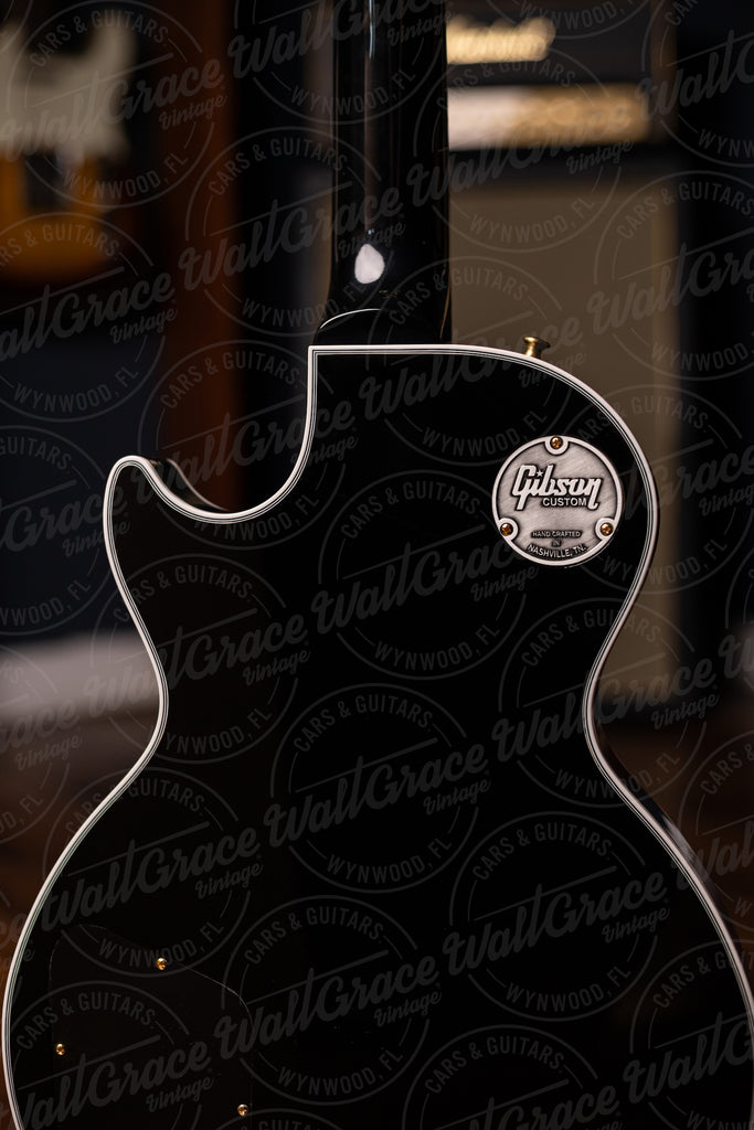 Gibson Custom Shop Les Paul Custom Electric Guitar - Ebony