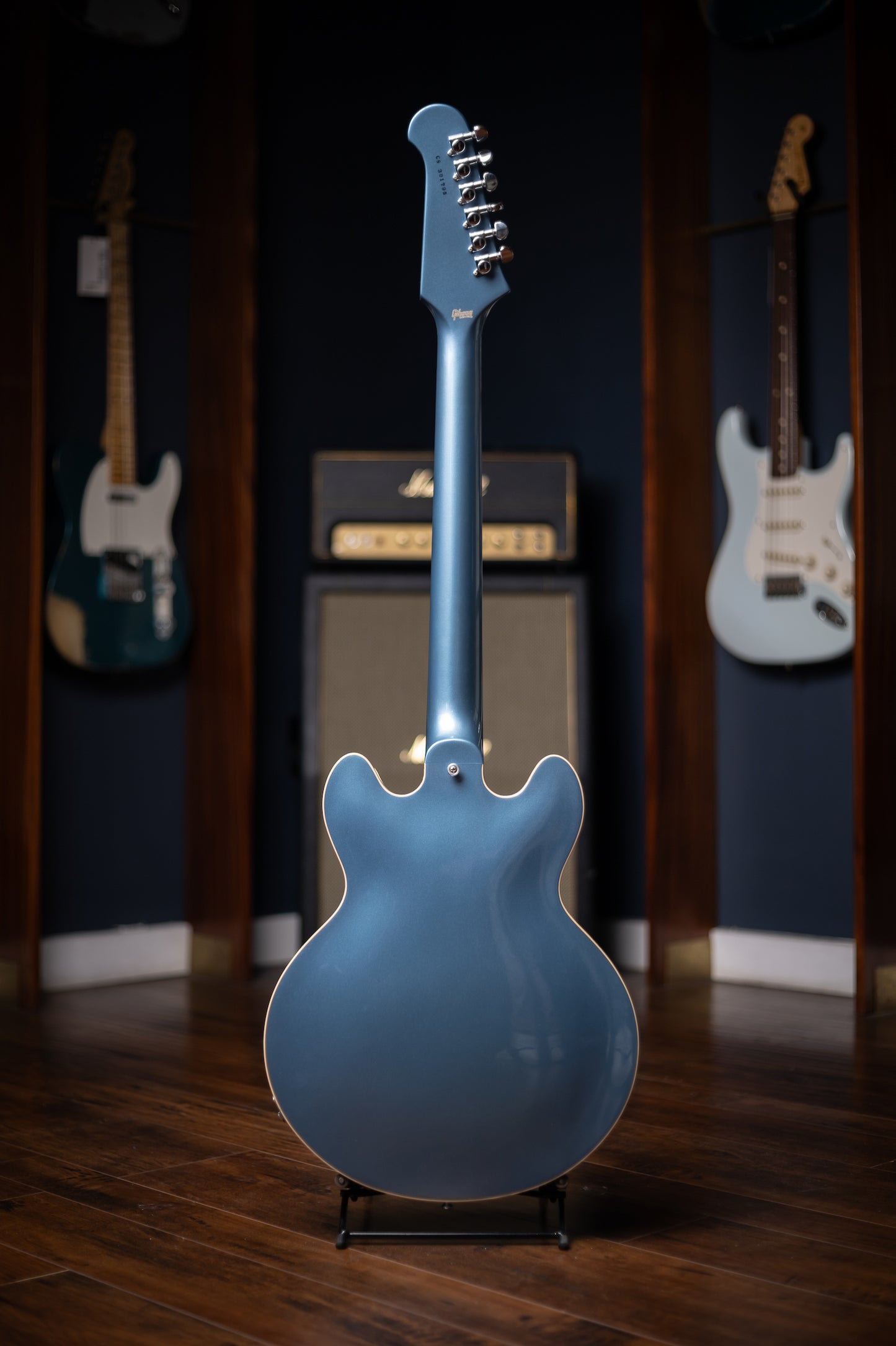 2013 Gibson Custom Shop CS-336 Bench Mark Electric Guitar - Pelham Blue