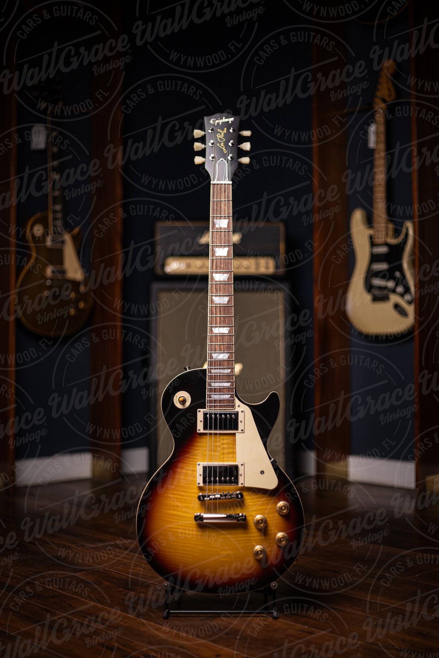 Epiphone 1959 Les Paul Standard Electric Guitar - Tobacco Burst VOS