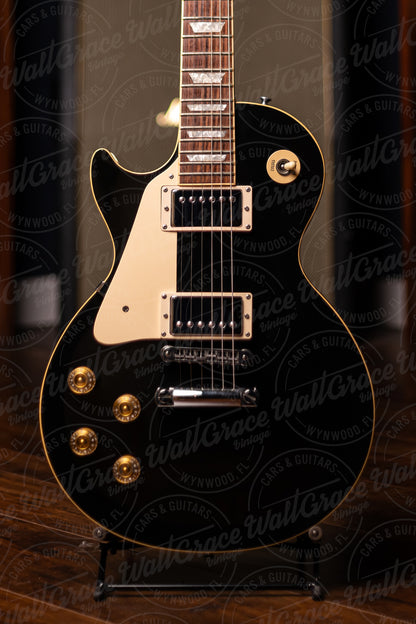 1995 Gibson Les Paul Standard Left Handed Electric Guitar - Ebony