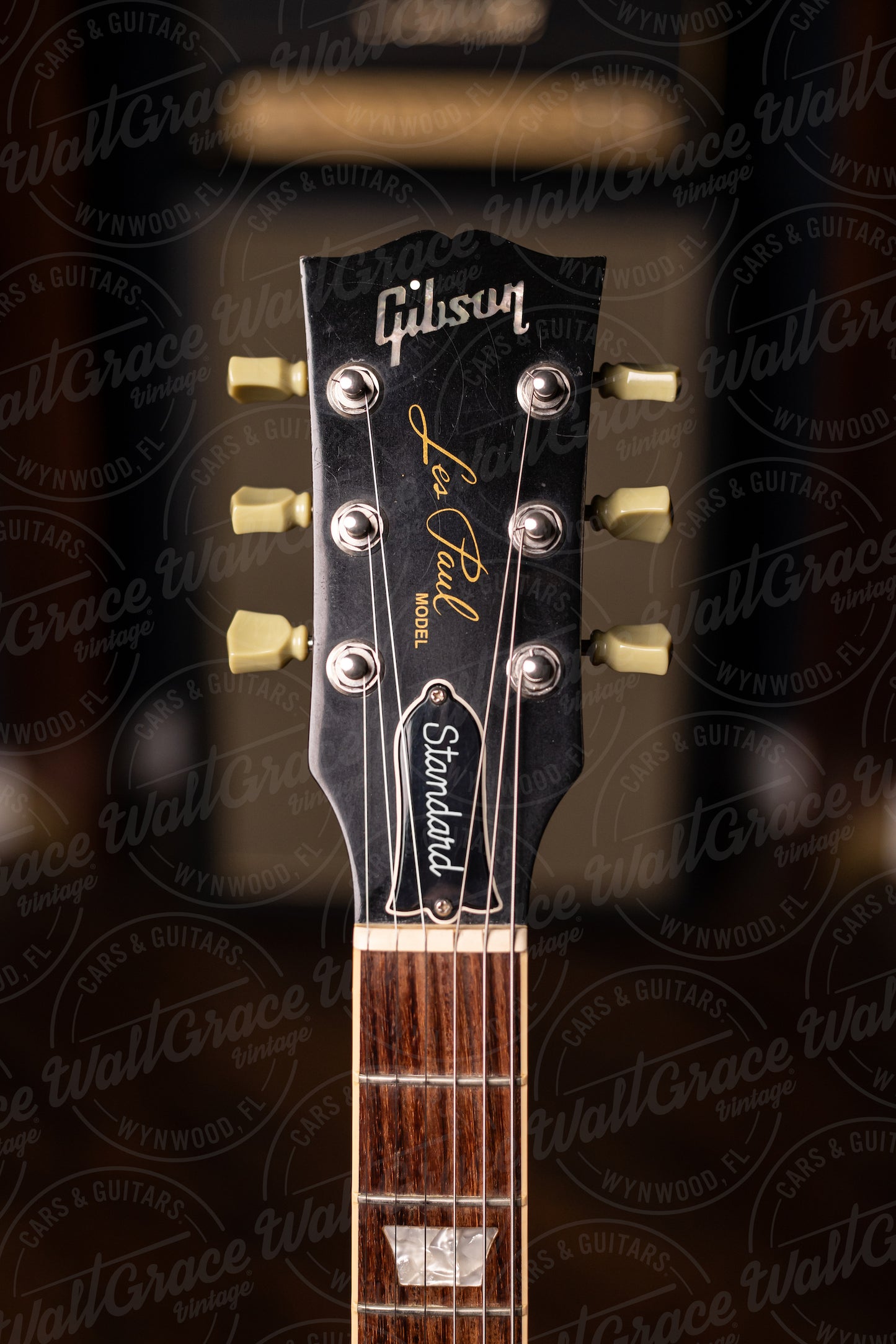 1995 Gibson Les Paul Standard Left Handed Electric Guitar - Ebony