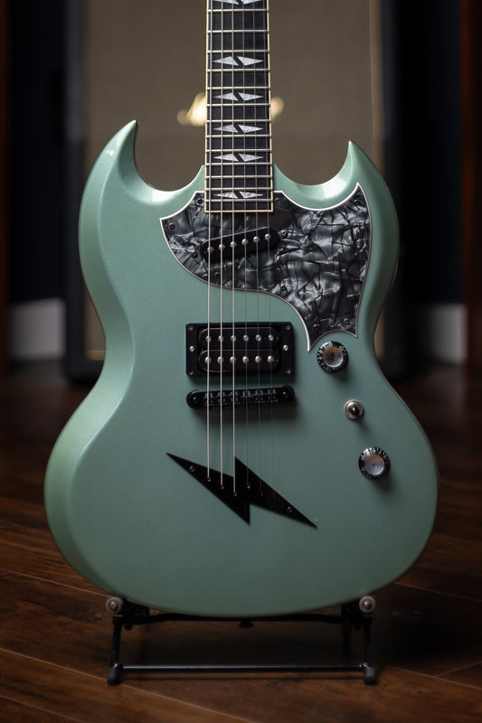 1998 Gibson SG-Z Electric Guitar - Verdigris Teal Metallic