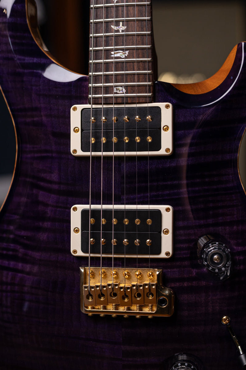prs custom24 2012年製 2012 PRS Custom 24 10 Top Electric Guitar - Purple – Walt Grace