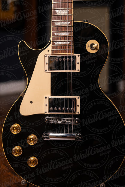 1995 Gibson Les Paul Standard Left Handed Electric Guitar - Ebony