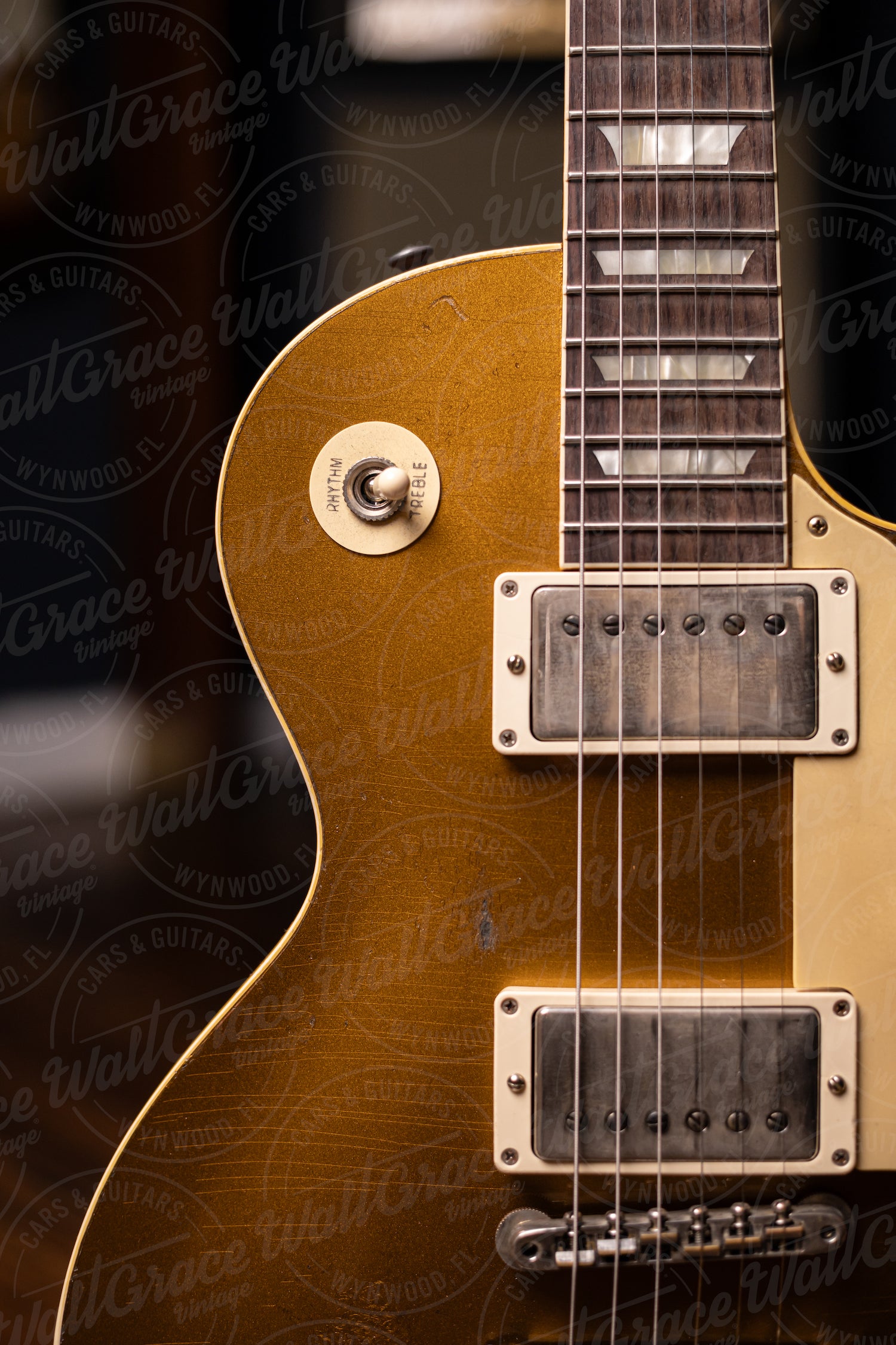Gibson Custom Shop Murphy Lab 1957 Les Paul Standard Reissue Ultra Heavy Aged Electric Guitar - Double Gold