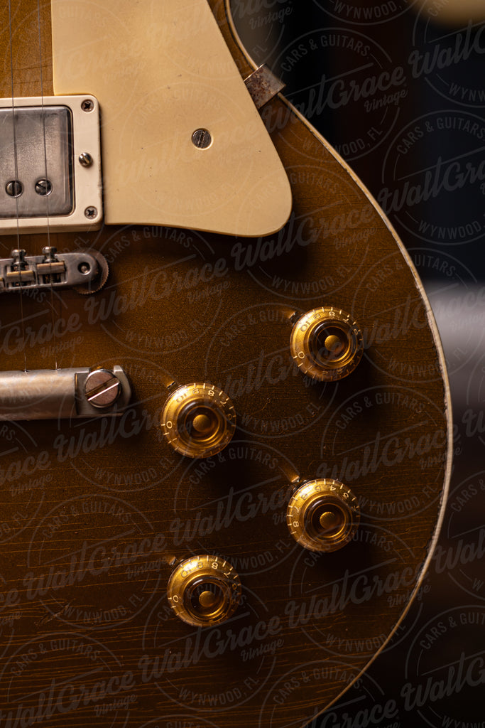 Gibson Custom Shop Murphy Lab 1957 Les Paul Standard Reissue Ultra Heavy Aged Electric Guitar - Double Gold