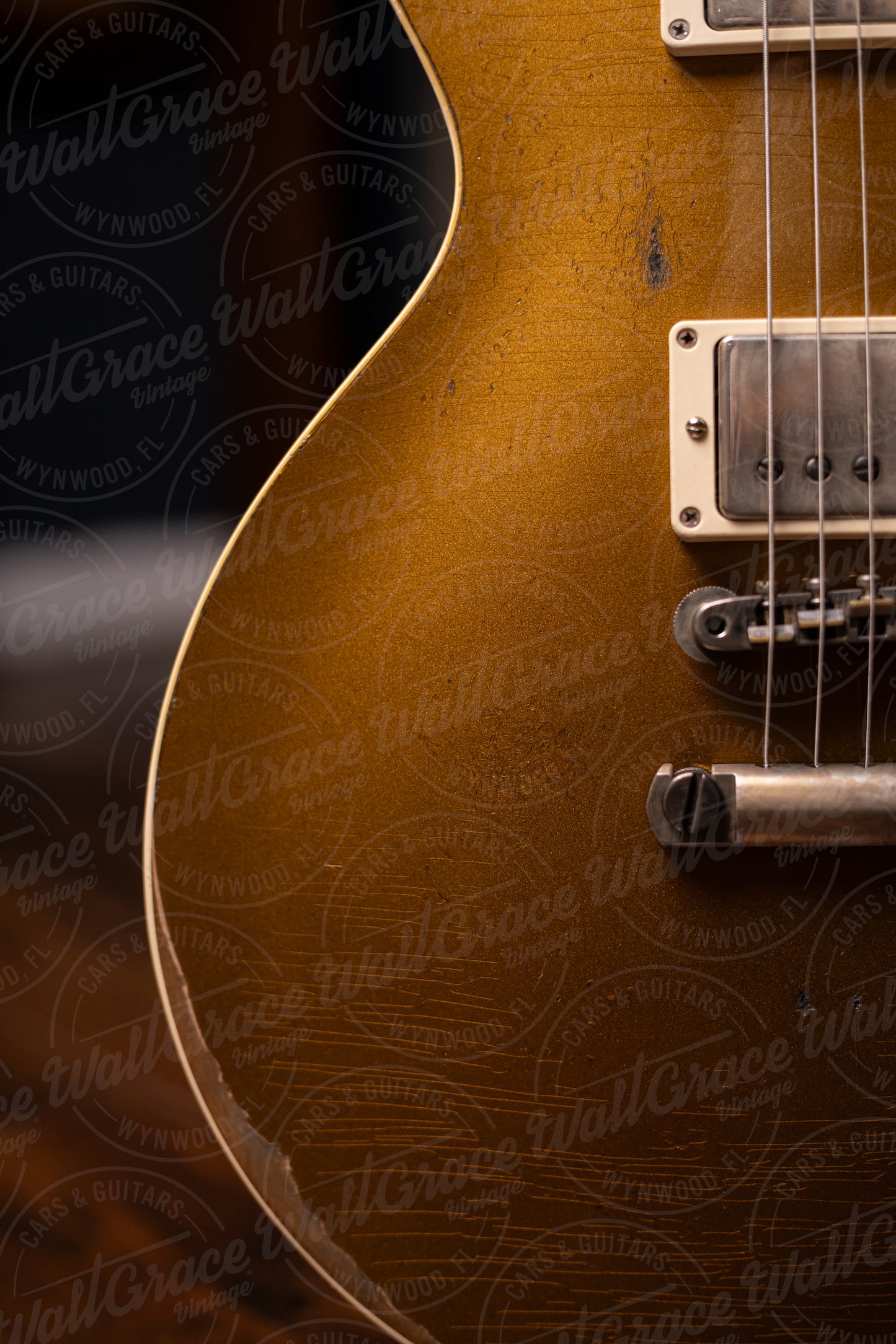 Gibson Custom Shop Murphy Lab 1957 Les Paul Standard Reissue Ultra Heavy Aged Electric Guitar - Double Gold