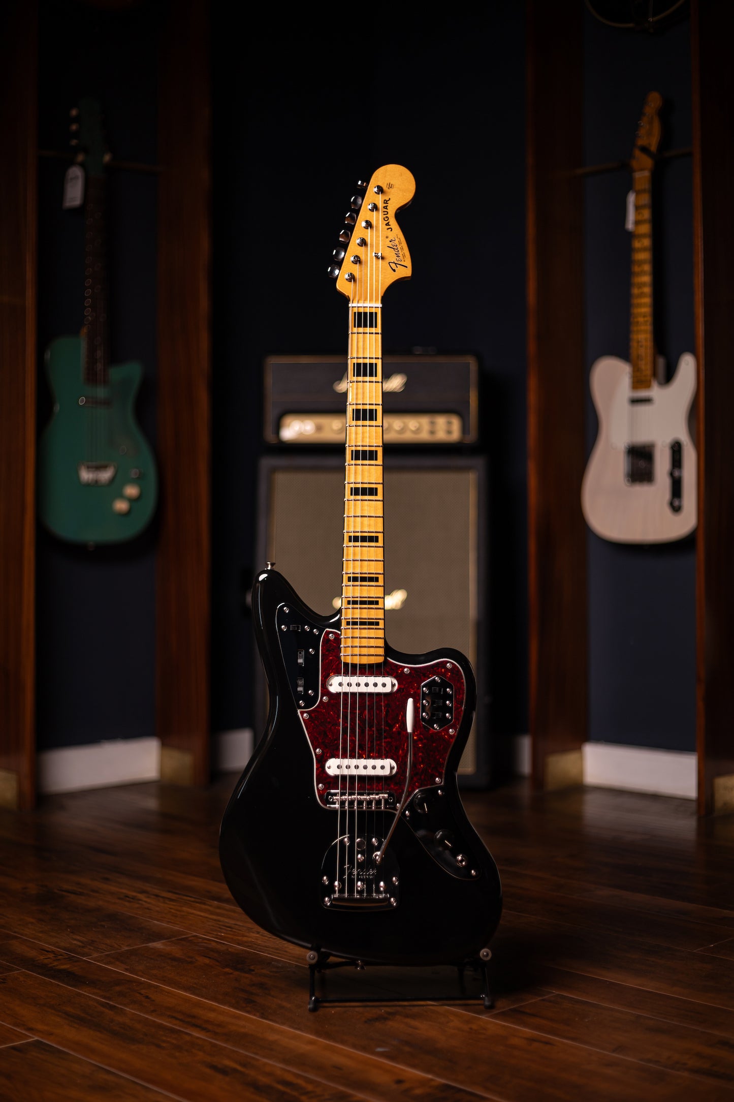 Fender Vintera II '70s Jaguar Electric Guitar - Black