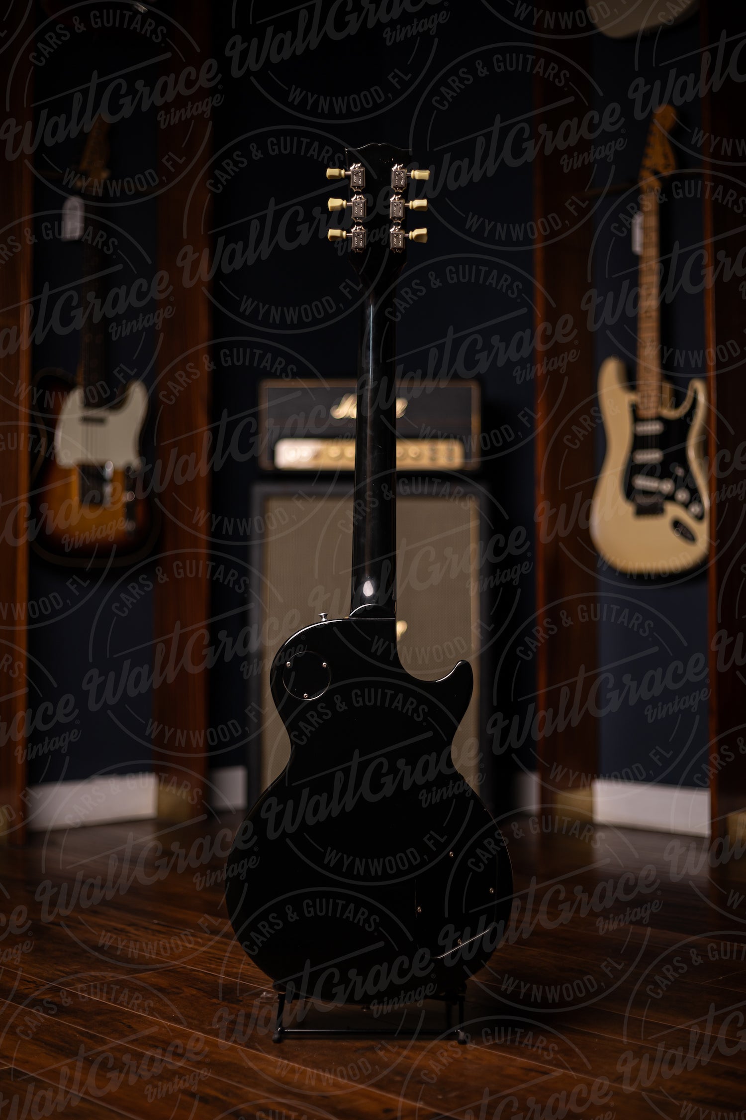 1995 Gibson Les Paul Standard Left Handed Electric Guitar - Ebony
