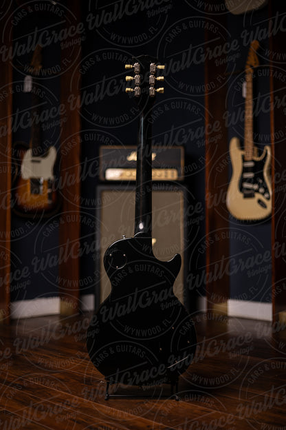 1995 Gibson Les Paul Standard Left Handed Electric Guitar - Ebony