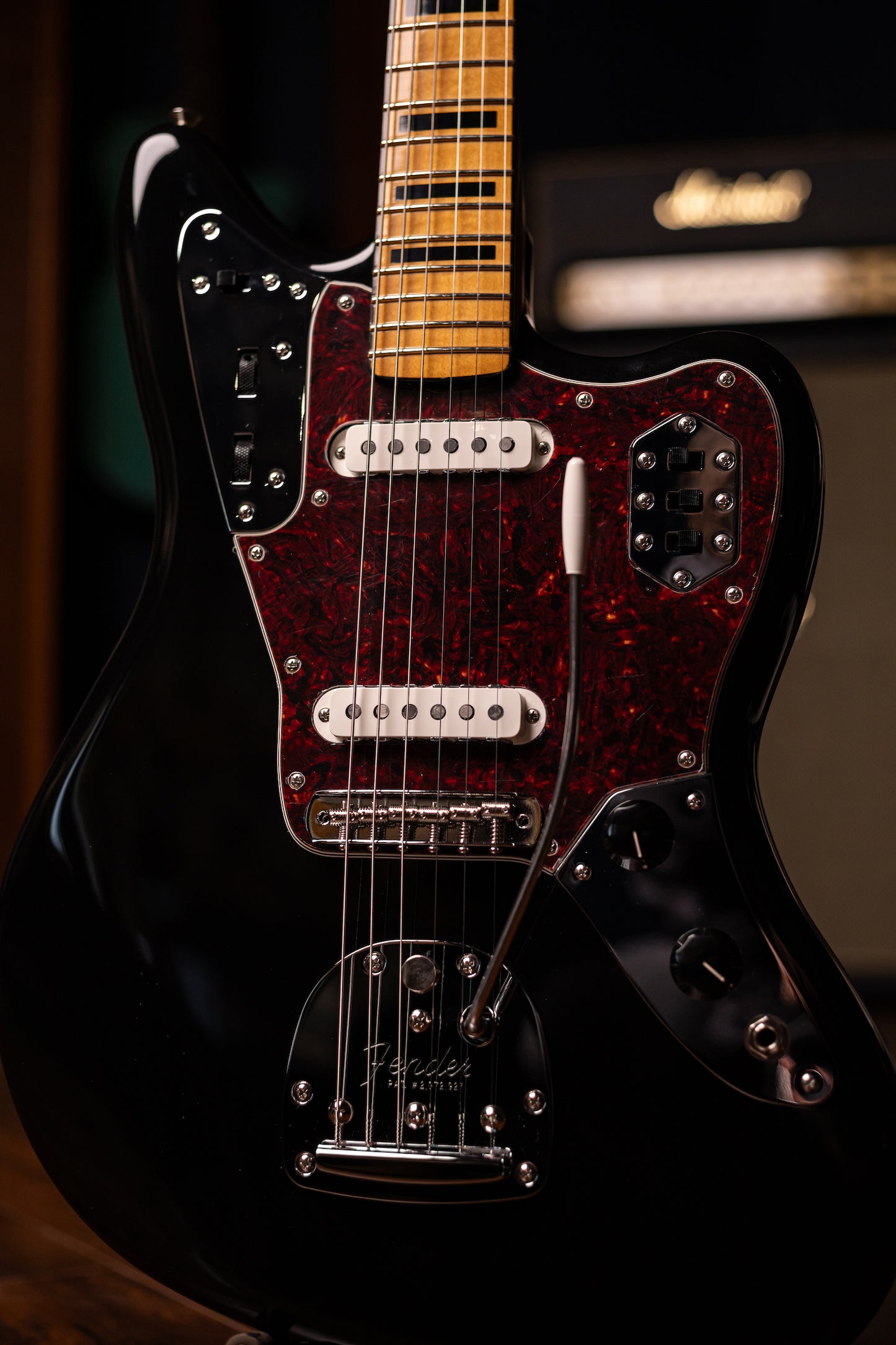 Fender Vintera II '70s Jaguar Electric Guitar - Black
