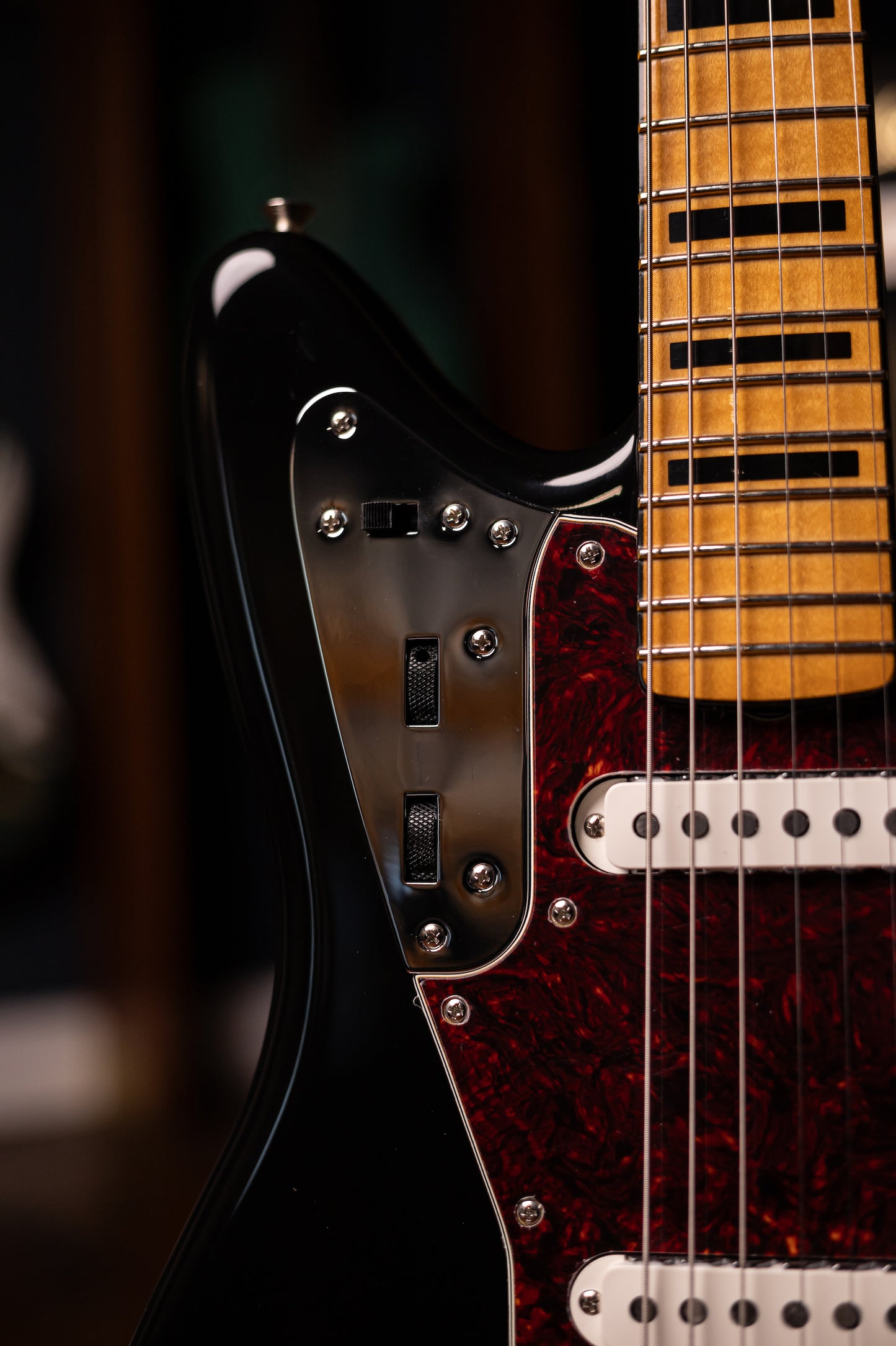 Fender Vintera II '70s Jaguar Electric Guitar - Black