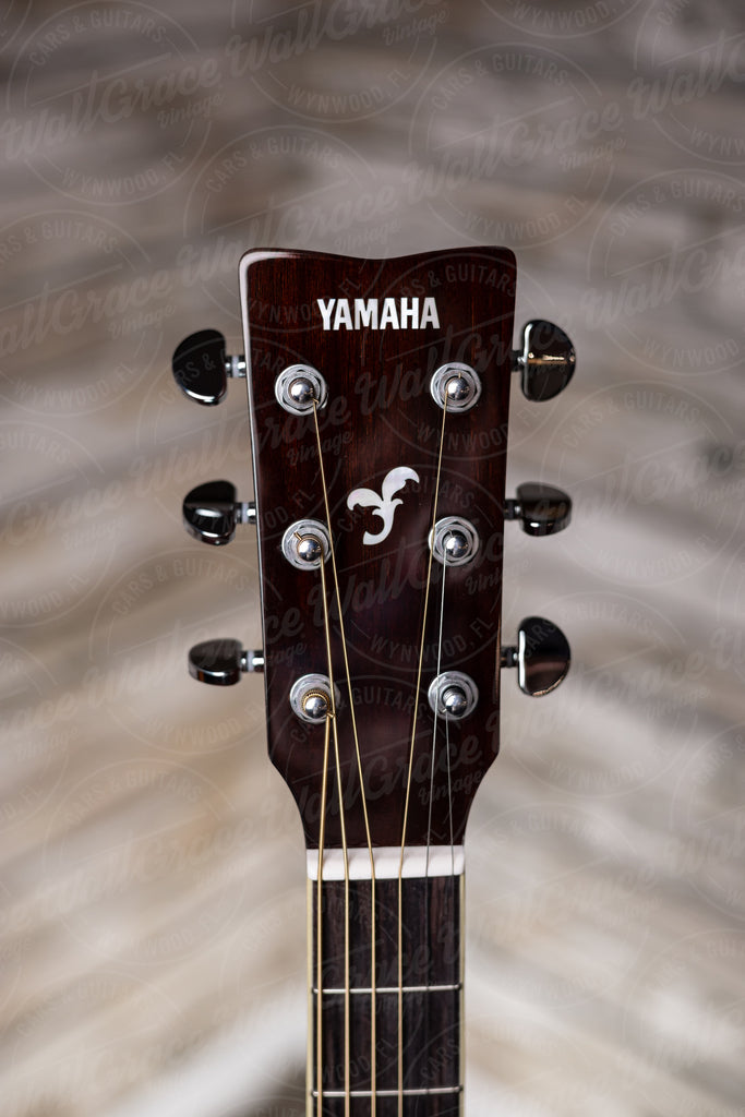 Yamaha FG-TA TransAcoustic Acoustic-Electric Dreadnought Guitar - Vintage Tint
