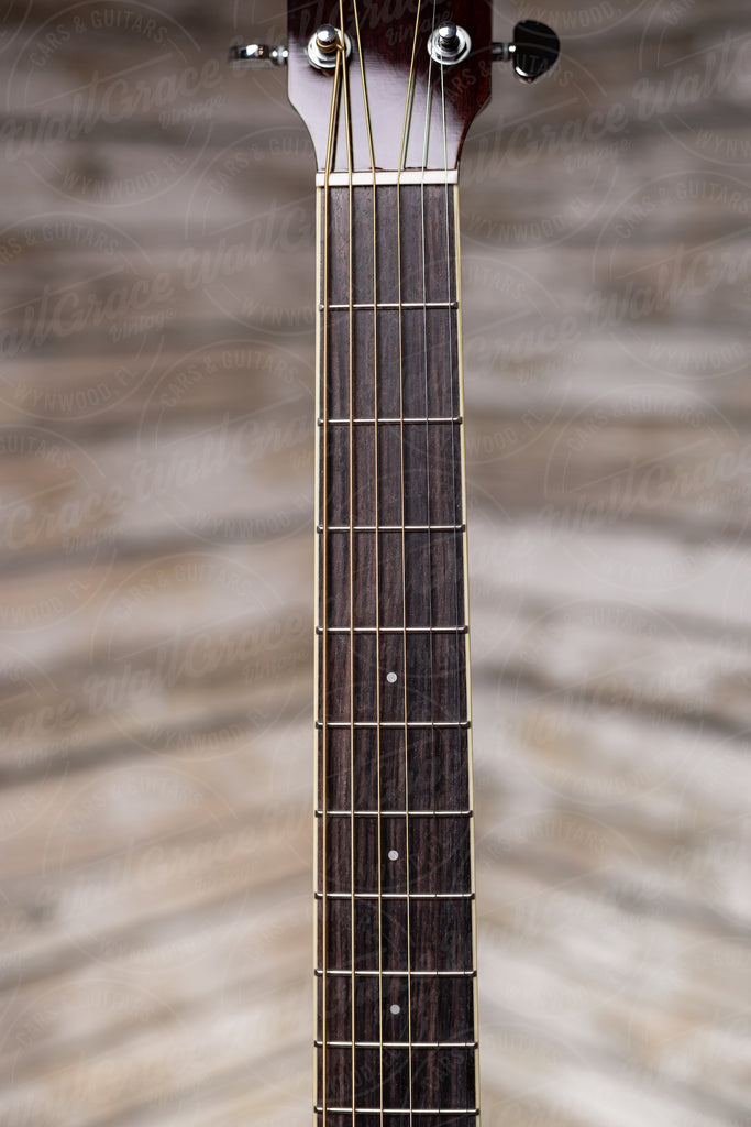 Yamaha FG-TA TransAcoustic Acoustic-Electric Dreadnought Guitar - Vintage Tint