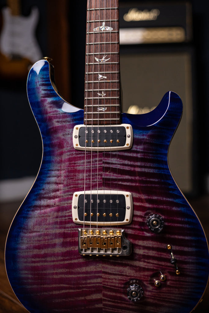 2019 PRS 408 10 Top Electric Guitar - Violet Blue Burst