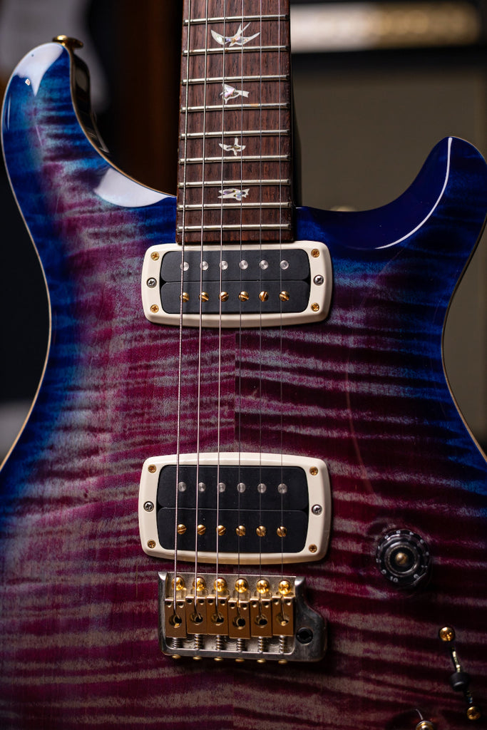 2019 PRS 408 10 Top Electric Guitar - Violet Blue Burst