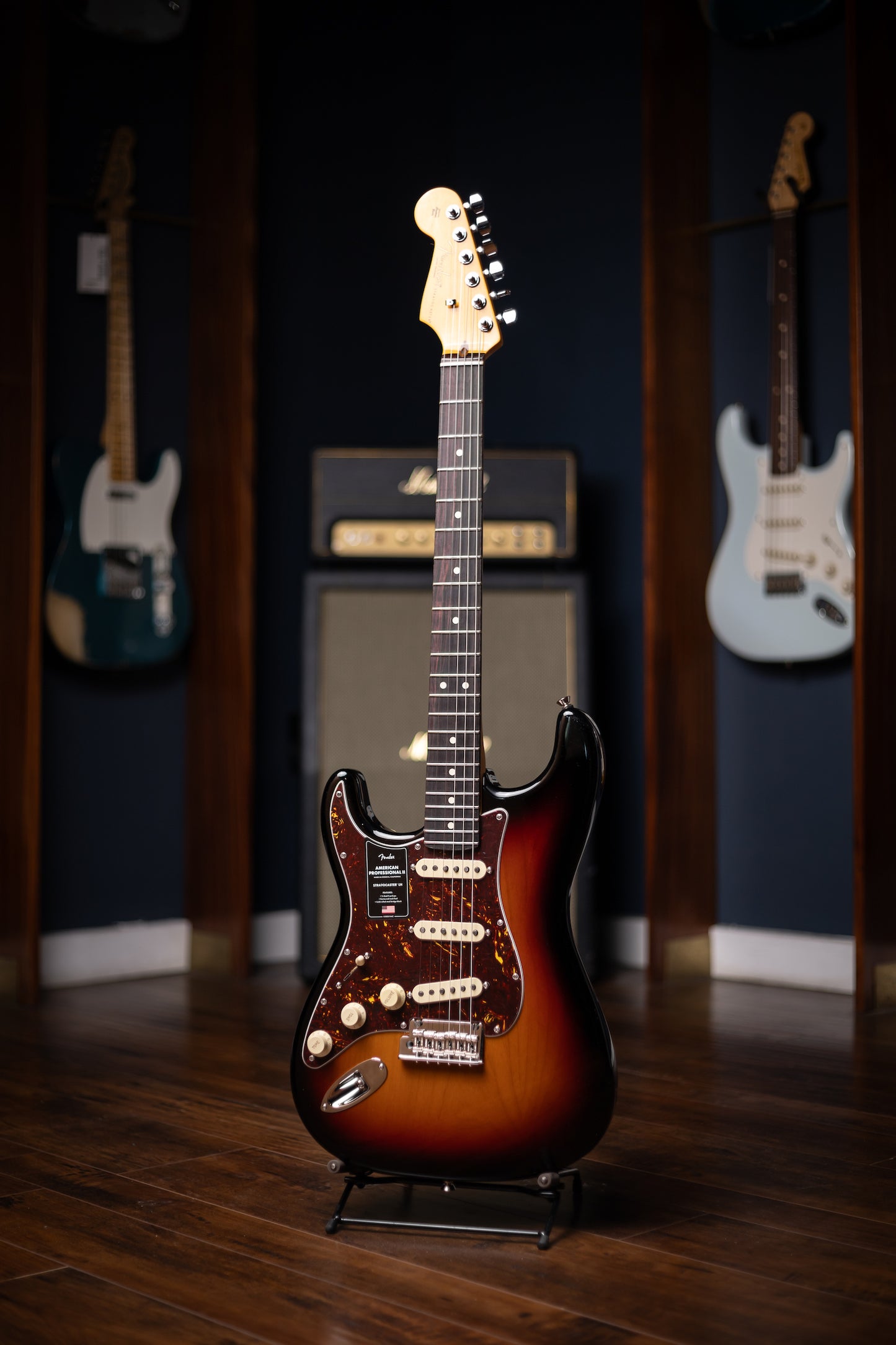 Fender American Professional II Stratocaster Left-Handed Electric Guitar - 3-Color Sunburst