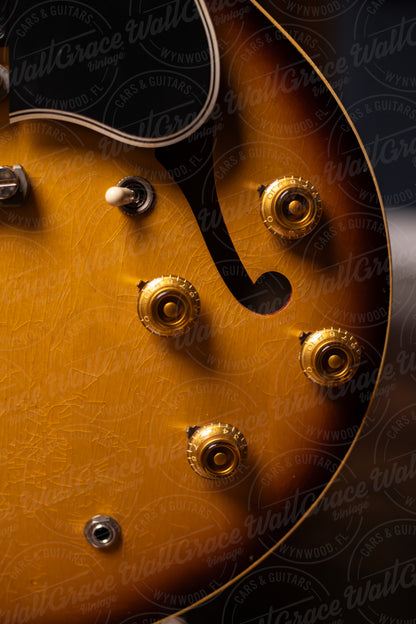 Gibson Custom Shop Murphy Lab 1958 ES-335 Heavy Aged Reissue Electric Guitar - Faded Tobacco Burst