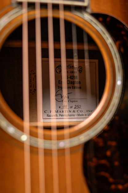 2007 Martin Eric Clapton 000-42M Signature Edition 99 of 250 - Sunburst