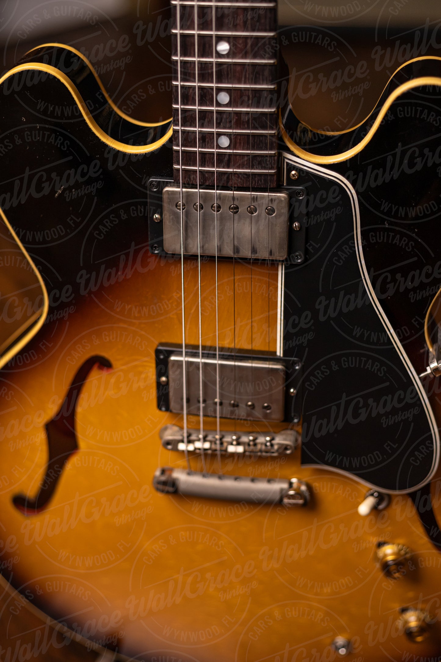Gibson Custom Shop Murphy Lab 1958 ES-335 Heavy Aged Reissue Electric Guitar - Faded Tobacco Burst