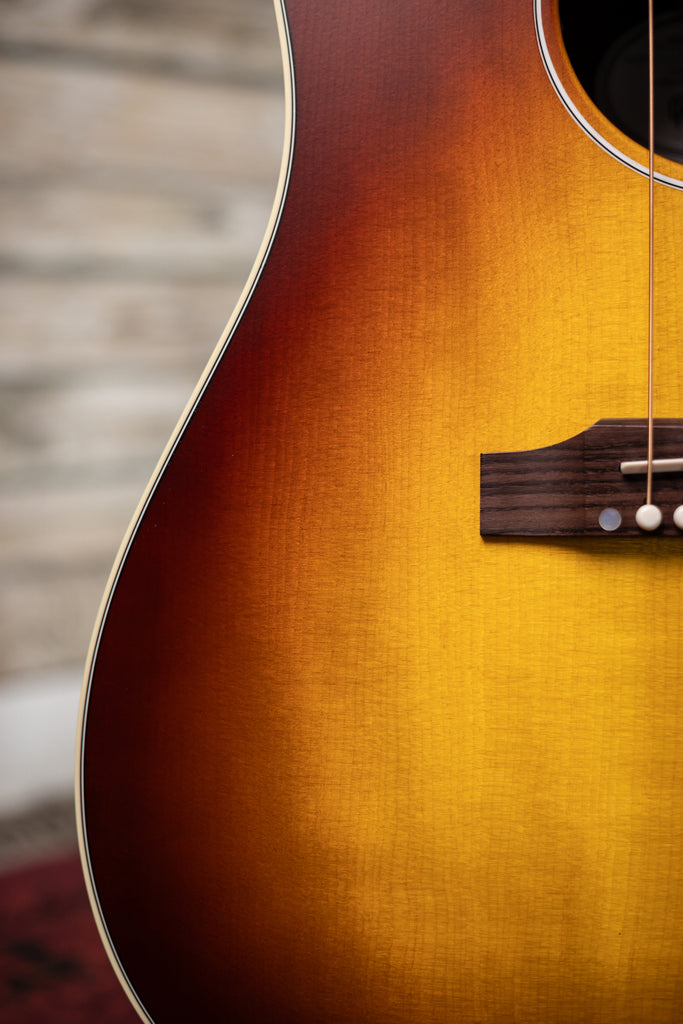 Gibson J-45 Studio Rosewood Acoustic Guitar - Satin Rosewood Burst