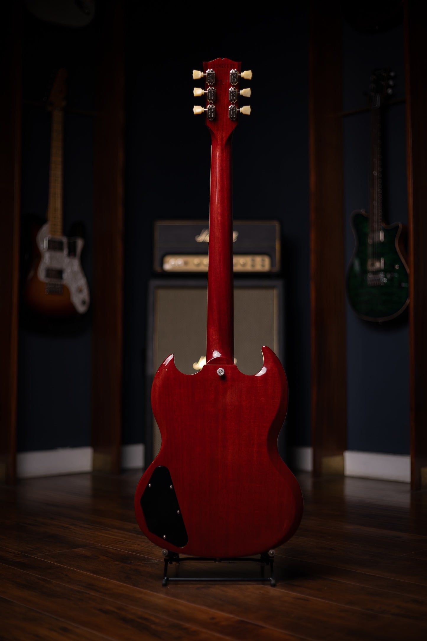2022 Gibson SG ‘61 Standard Maestro Vibrola Reissue Electric Guitar - Cherry